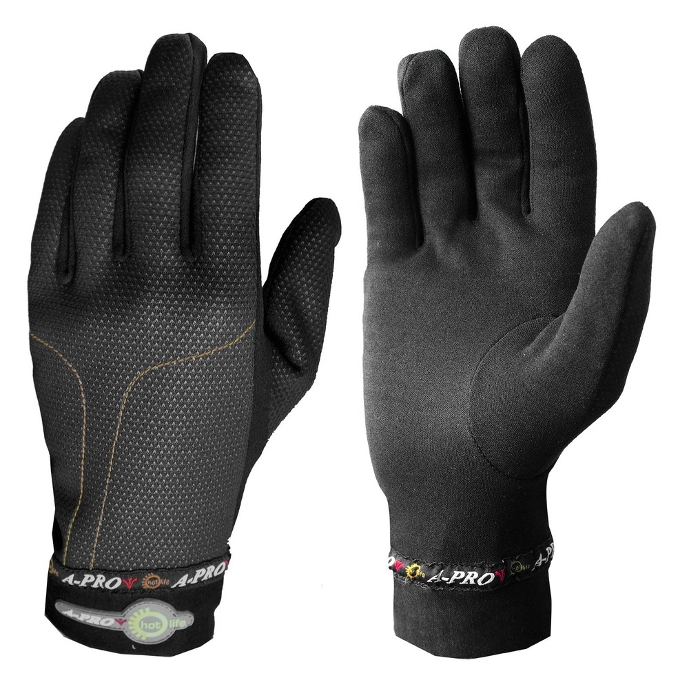 Under Gloves Windproof Winter Motorcycle Scooter Custom Snowboard Black