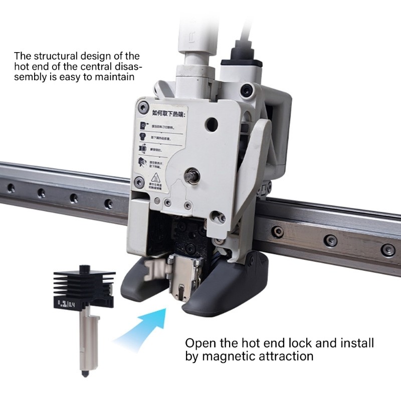 Easy Replacement Hotend Heater Module Heating Assembly Module With Thermistor