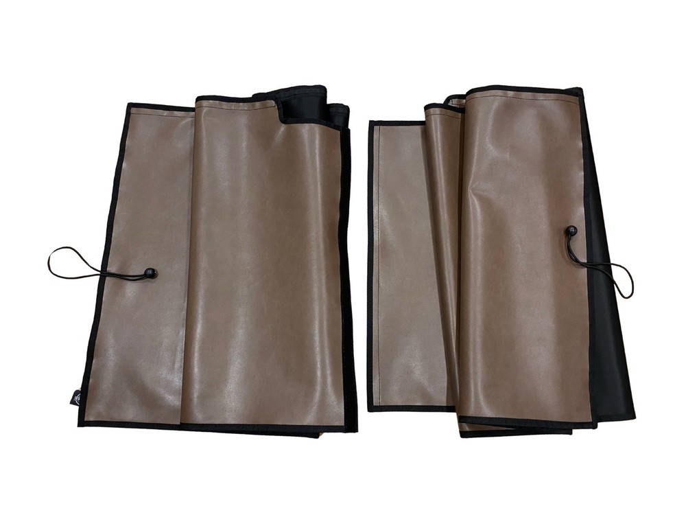 International LT625 Prostar Windshield Curtains. Left And Right Side