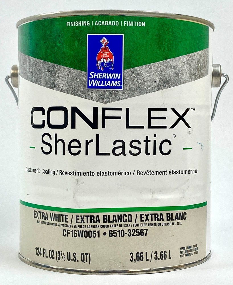 Sherwin Williams Conflex SherLastic Extra White 124 oz
