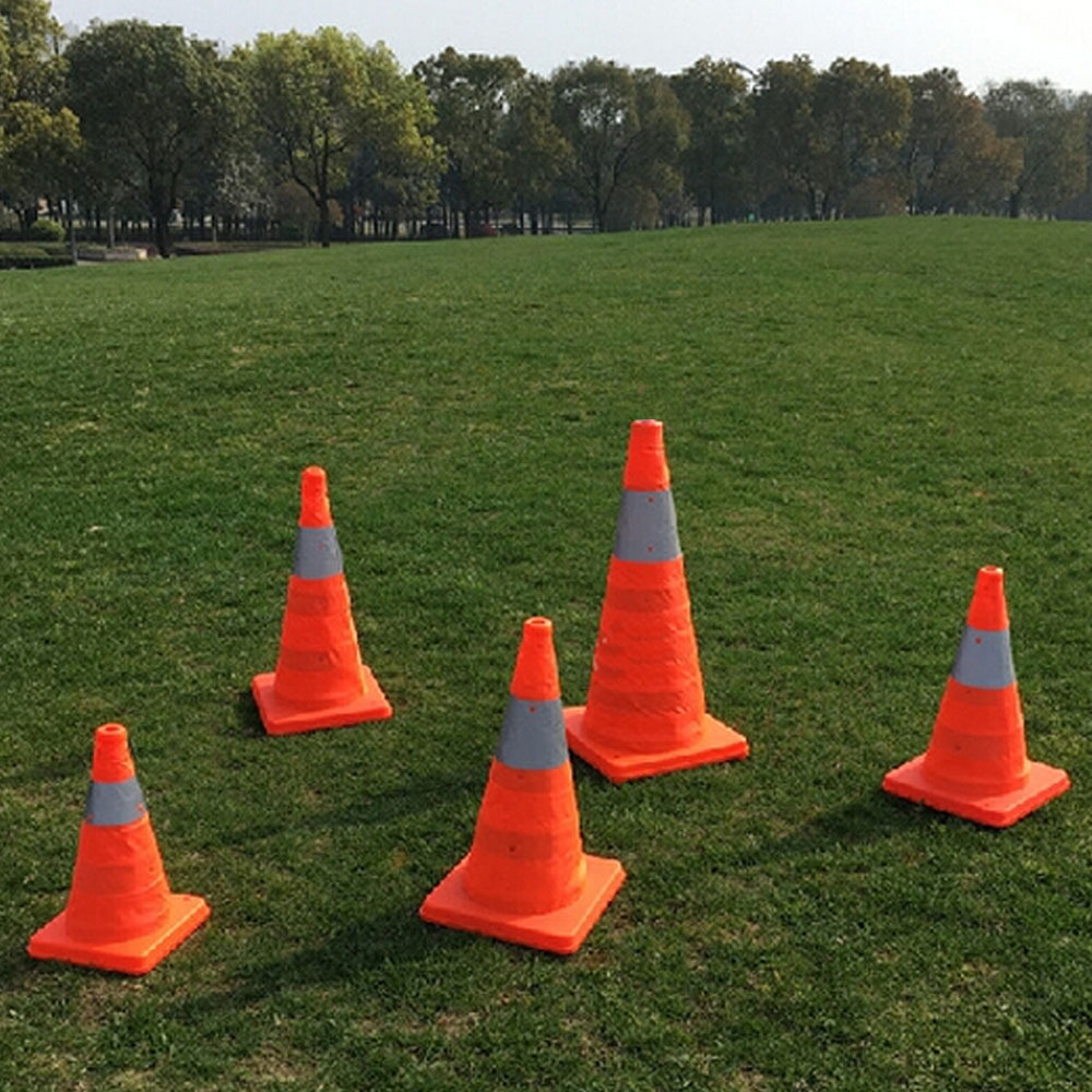 Folding Collapsible Cone Highway Traffic Multi Purpose Reflective Safety Cone