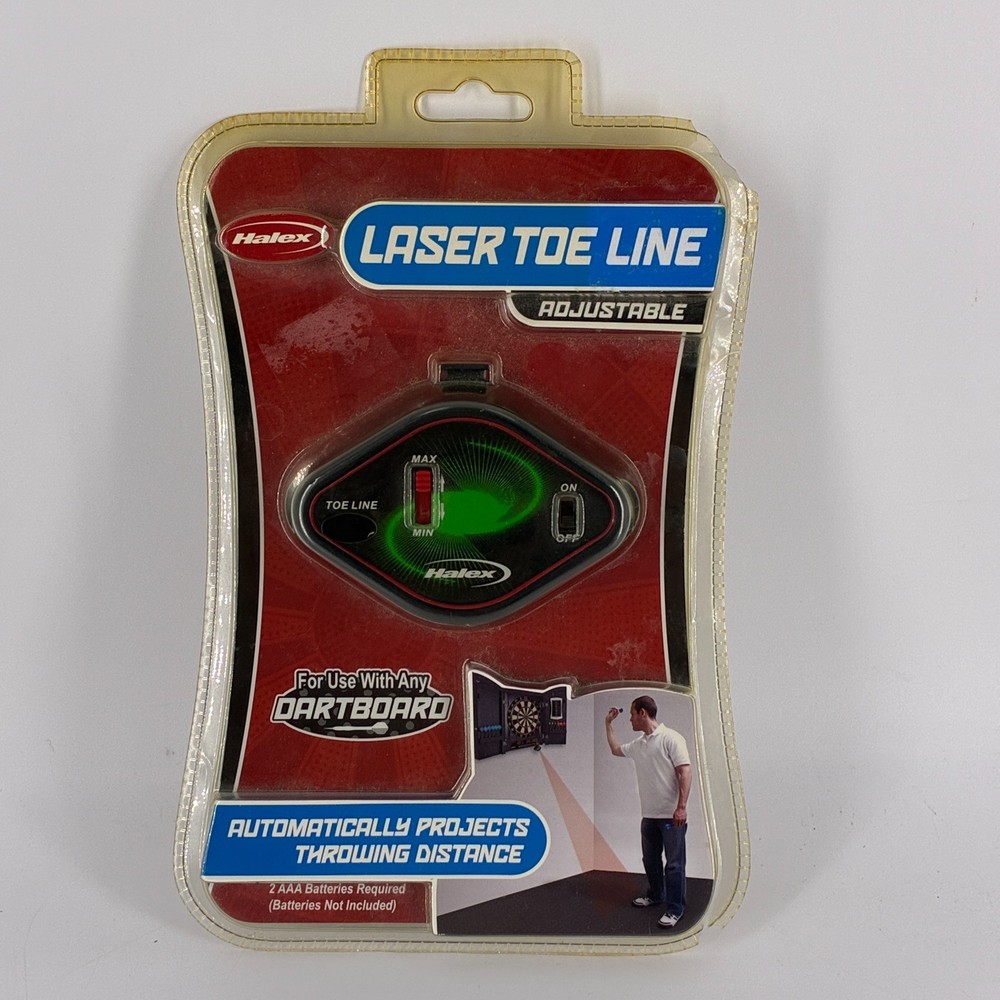 Adjustable Laser Toe Line For Use With Any DartBoard - Projects Throwing Dist.