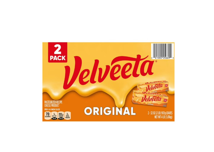 Velveeta Original Pasteurized Cheese Loaf 32 oz., 2 ct.