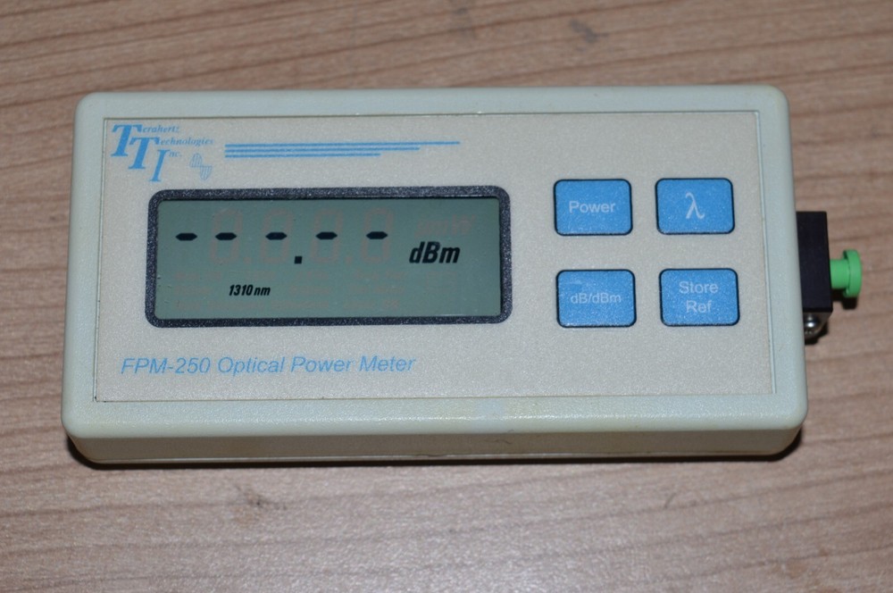 Terahertz Technologies TTI FPM-250 Optical Power Meter