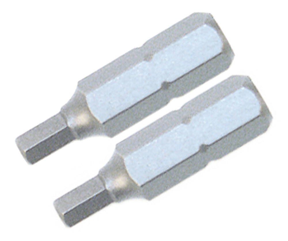 Wiha 71981 Security Hex Bit 3.0 - 25mm - 2 Pack
