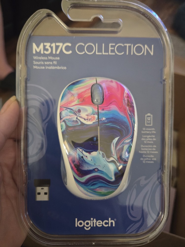 Logitech Design Collection Wireless Mouse M317C