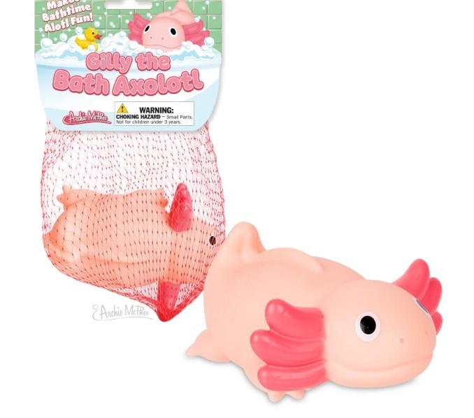 4'' Gilly the Bath Axolotl