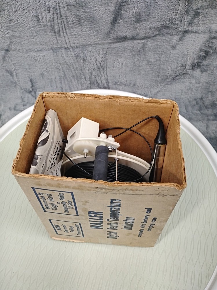 Vyh Solid State Electronical Waller Digital Depth Temperature Indicator 200 Feet