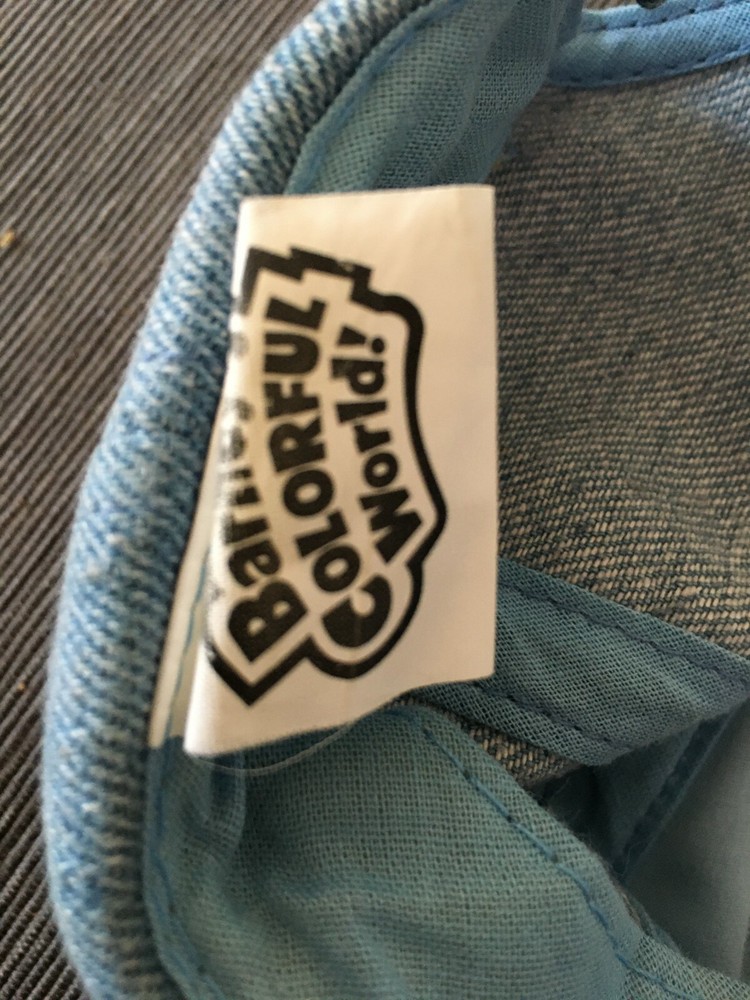 Barney's Colorful World 2003 denim baseball hat