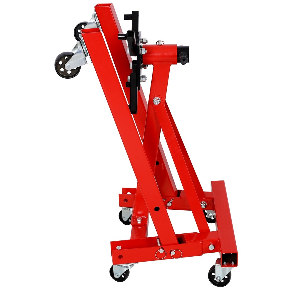 2000LBS Folding Engine Stand Vehicle Engine Block Stand 360 Degree Rotating Head