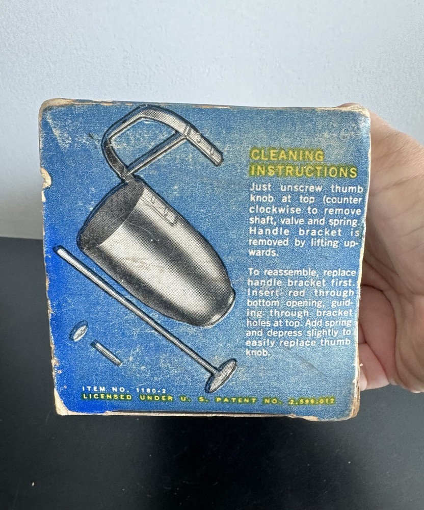 VINTAGE CHILTONWARE ALUMINUM DONUT MAKER IN BOX
