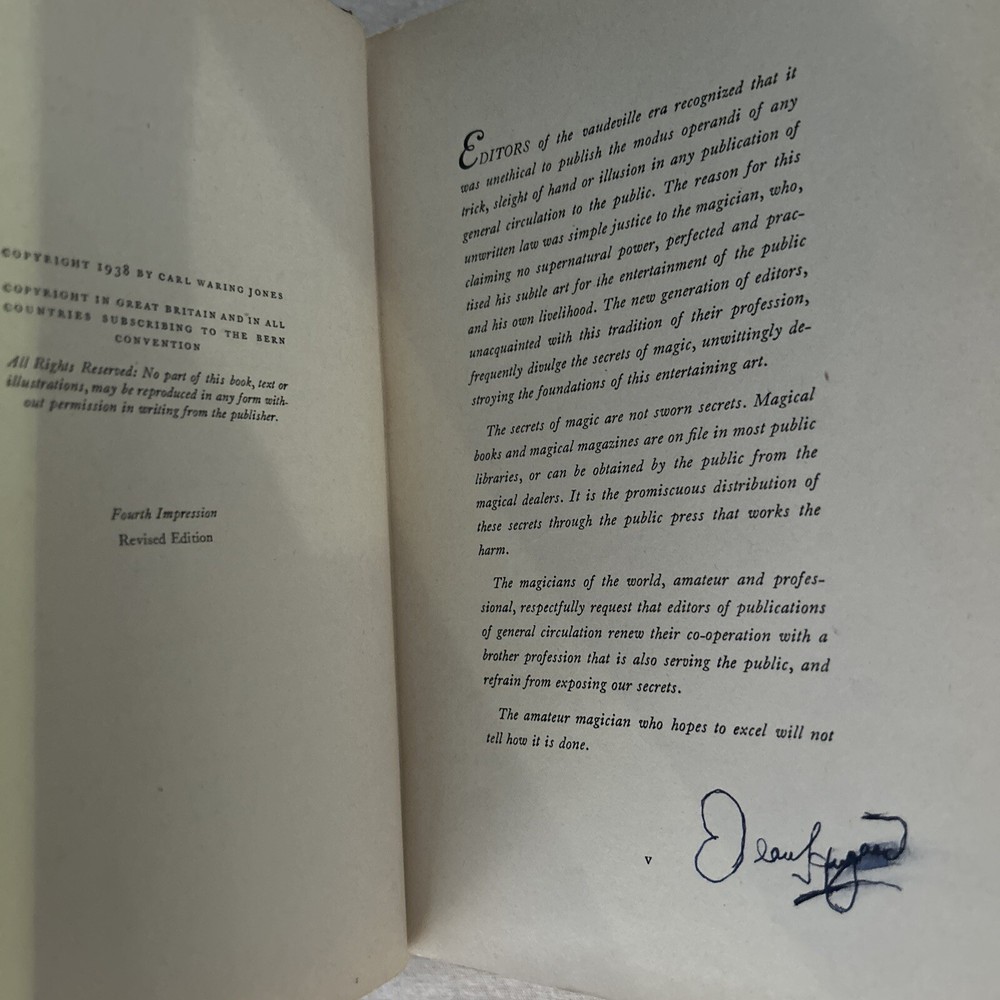 Signed Greater Magic: John Hilliard (Revised Edition-Fourth Impression)