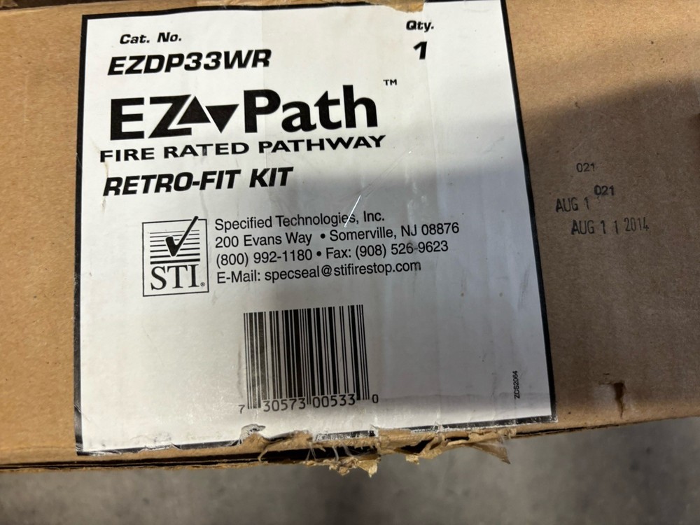 EZDP33WR Fire Rated Pathway Device Kit STI