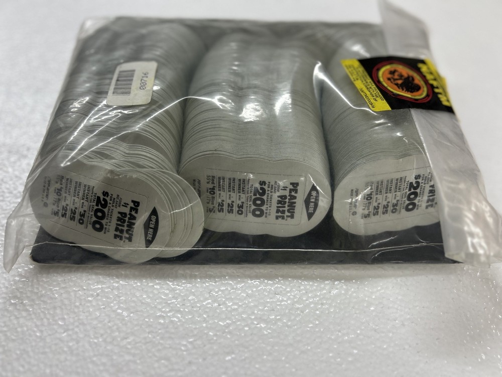 Pull Tickets “ Peanut Prize”