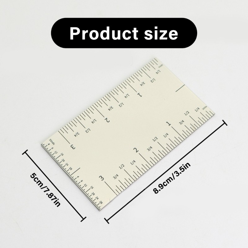 Pocket Size Repair Man Tool with Partial & Metric Conversion Chart for Project