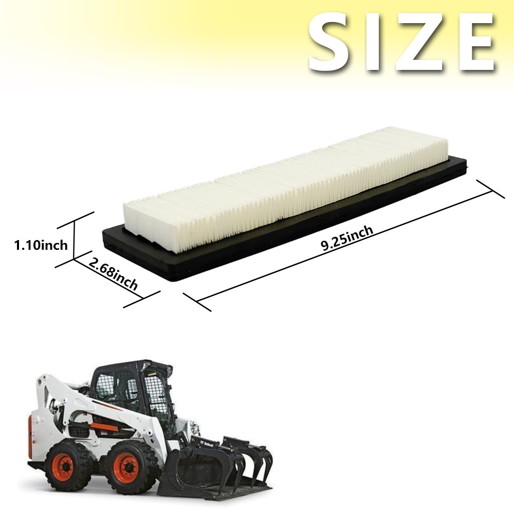 2PCS 7176099 Fresh Air Cab Filter Replace for Bobcat Loader & Bobcat Excavator