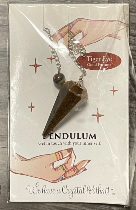 Pendulum Crystal Tigers Eye