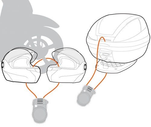 KS220 - Combination Cable Lock Kappa