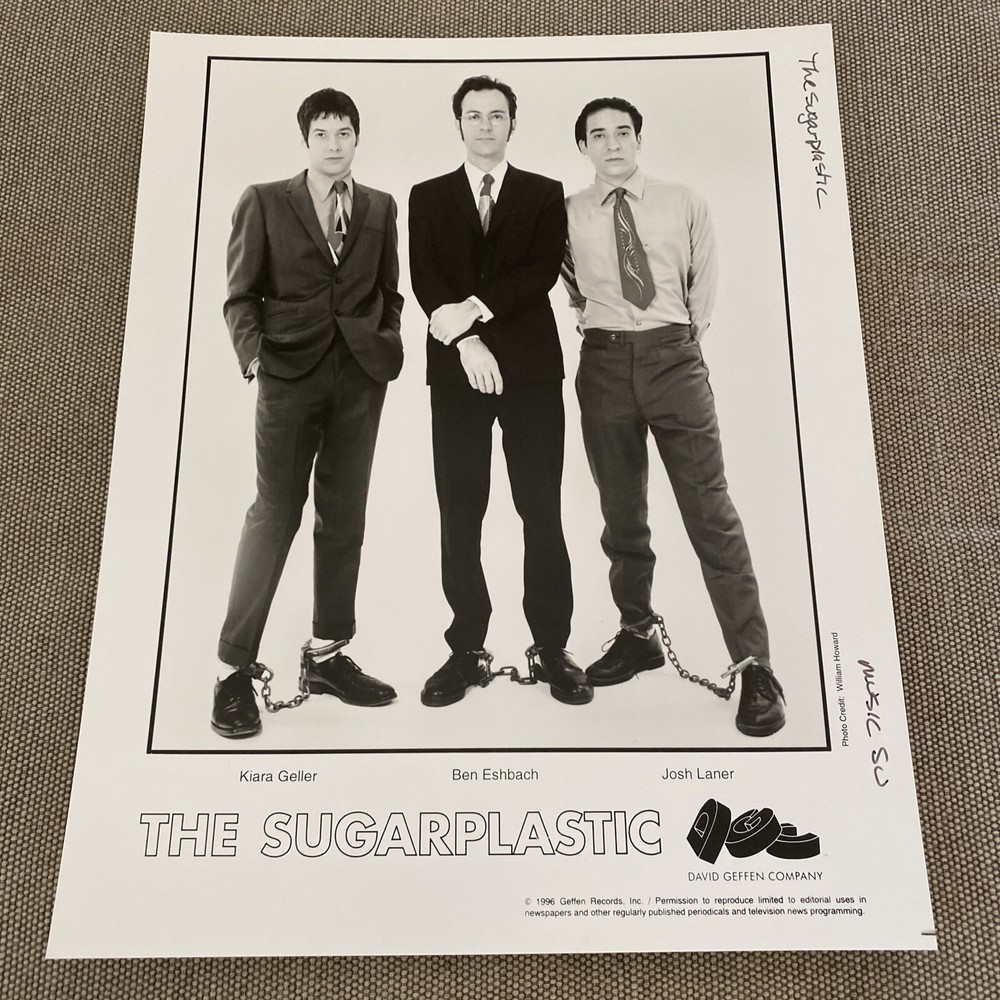 The Sugarplastic Press Photo 8x10, See Description.