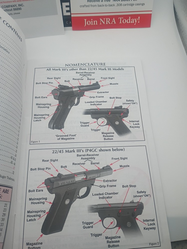 Ruger Mark III Autoloading Owners Manual 2013