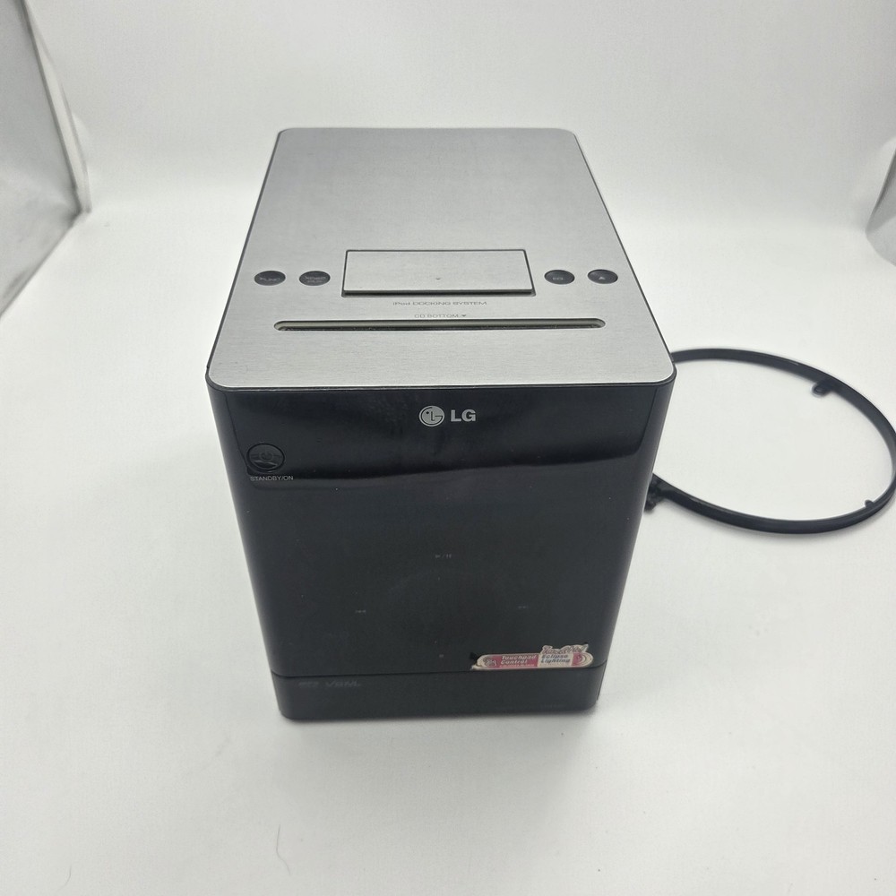 LG Micro Hi-Fi System LFA840 CD AUX Input iPod TESTED