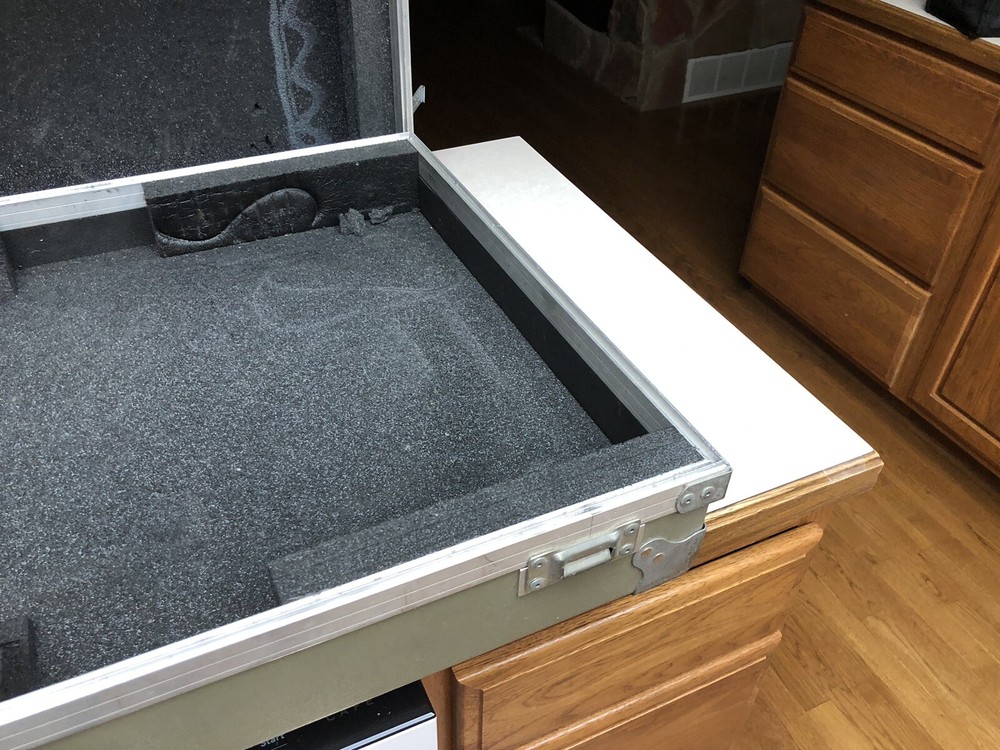 Hard Cabbage Storage Case 27 1/2” X 20 1/2” “ X 9” Protective Padded Interior