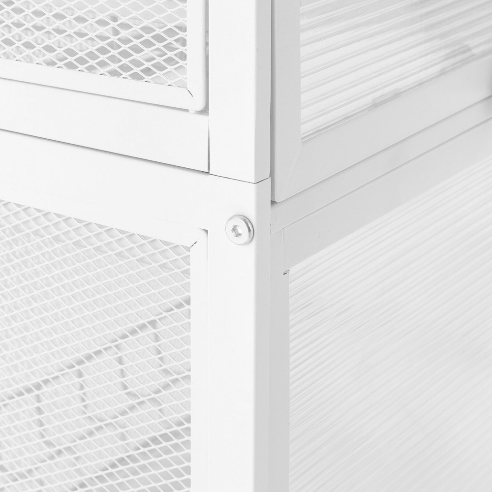 Detachable Drip Tray Storage Box Basket Dish Drying Rack Organized Kitchen