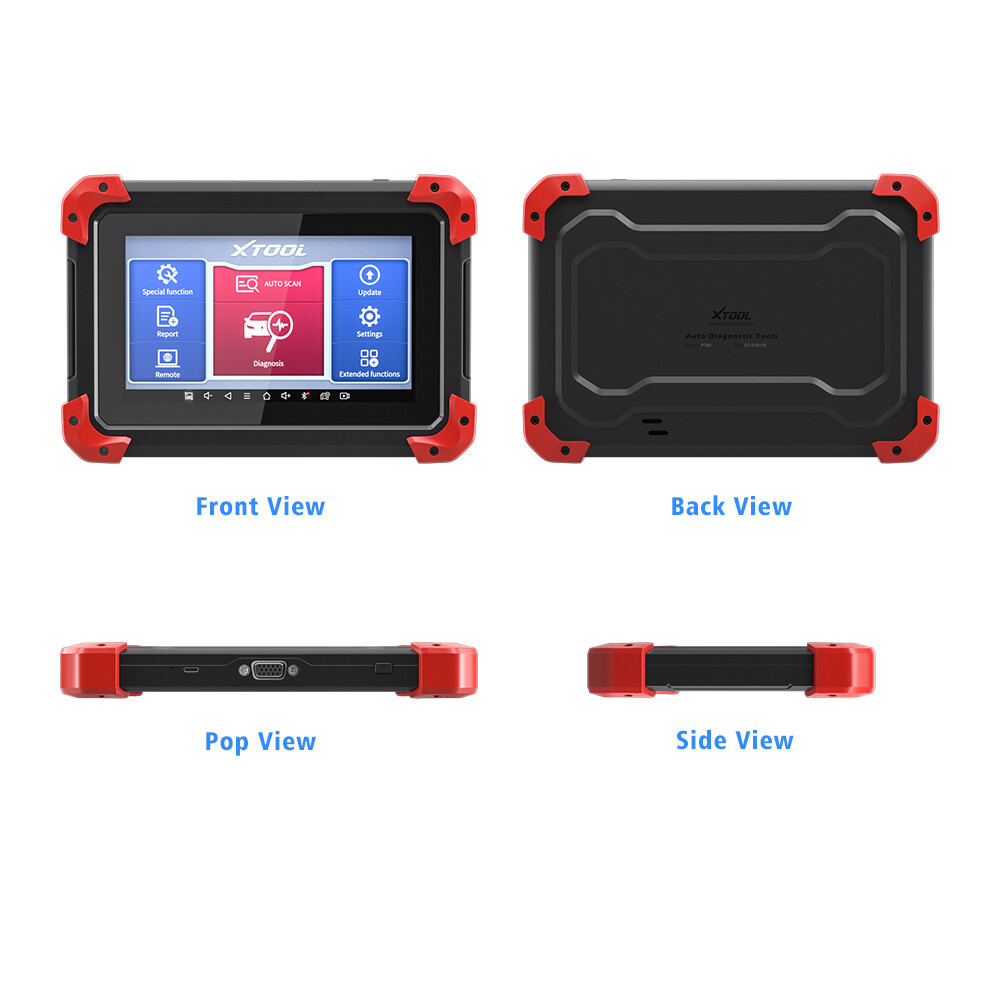 XTOOL Scanner D7 Auto Full Diagnostic Bidirectional Scan Key Programming Tool