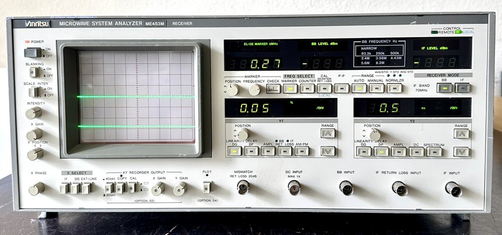 Anritsu ME453M Digital Microwave System Analyzer Receiver