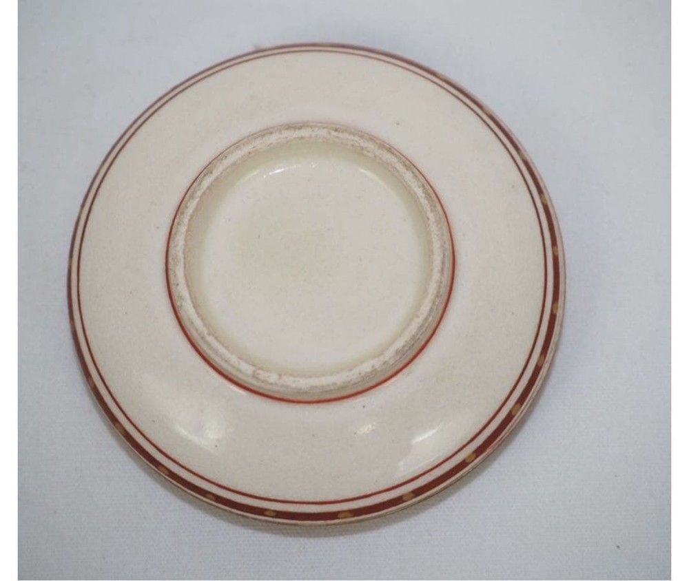 Antique Phoenix Pattern Incense Container Tea Ceremony Item Japan multicolor