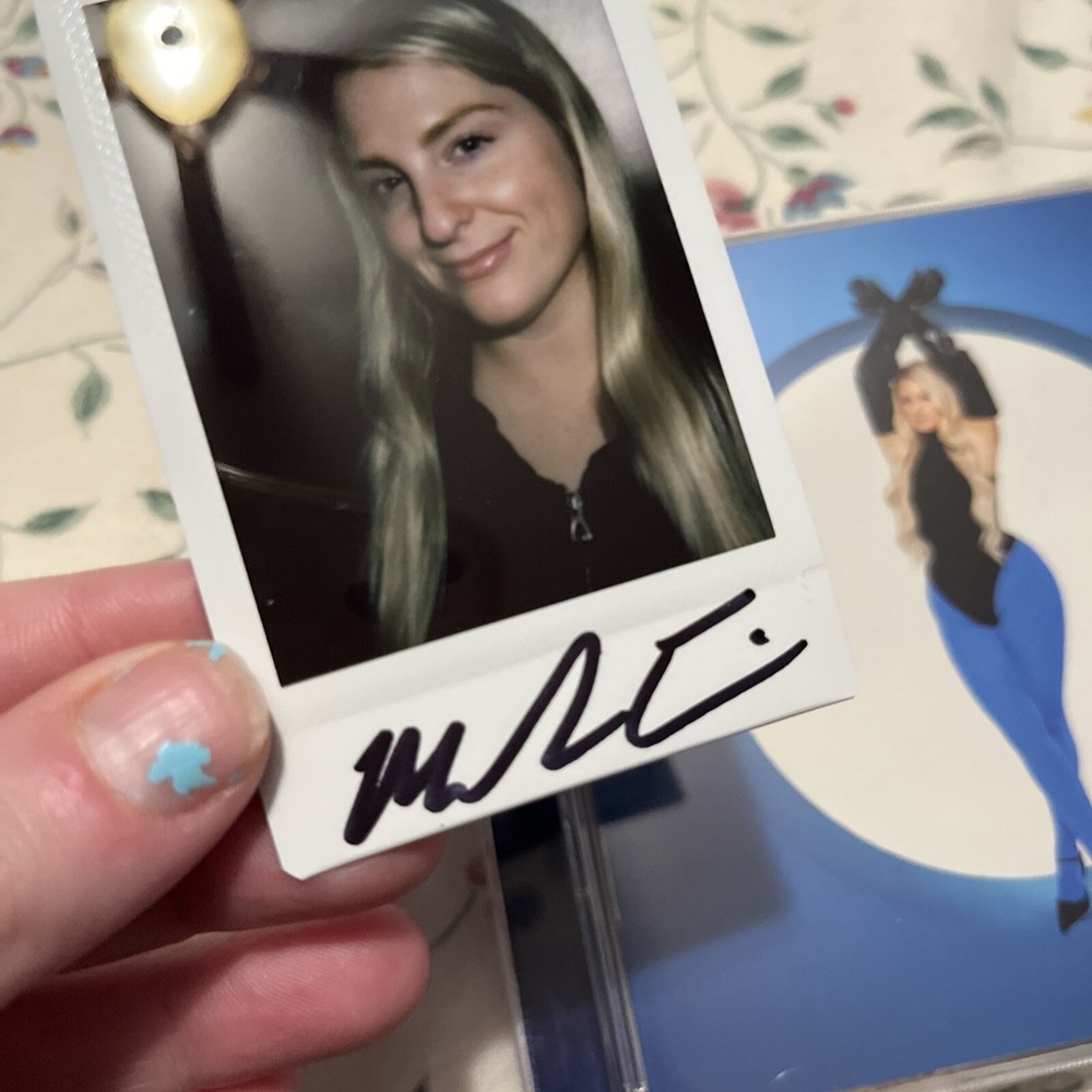 Meghan Trainor Timeless CD Signed Autographed Polaroid Limited Edition