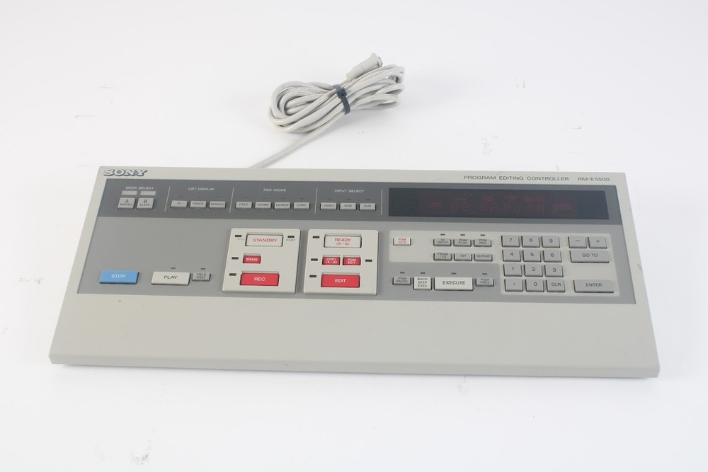 Sony RM-E5500 Video Program Editing Controller
