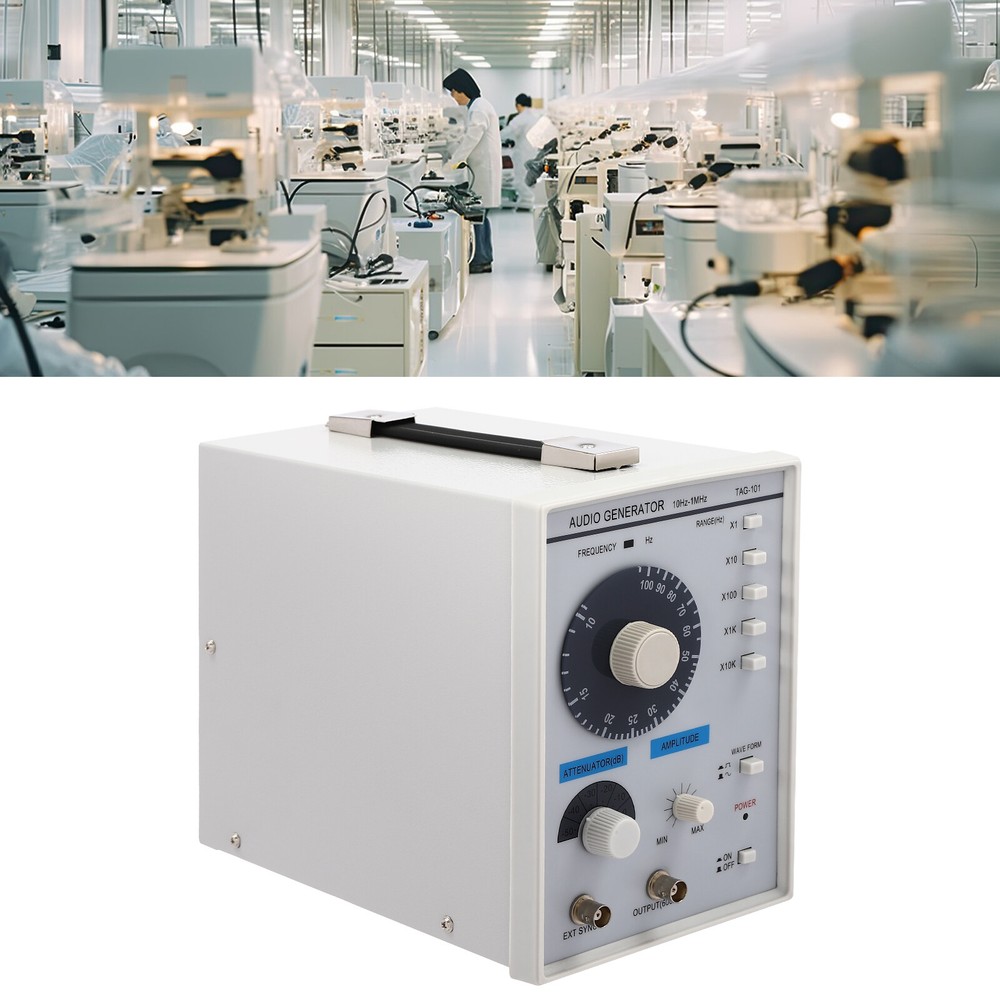 Precision Low-Frequency Signal Generator with Dual Output & Fine Attenuation