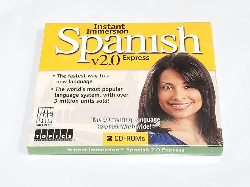 Instant Immersion Spanish Express v2.0  for Windows PC & MAC NEW *READ LISTING*