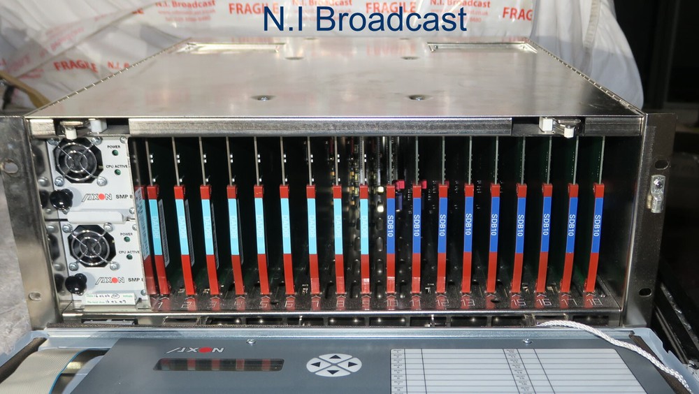 Axon synapse frame with Audio DAs, de embedders