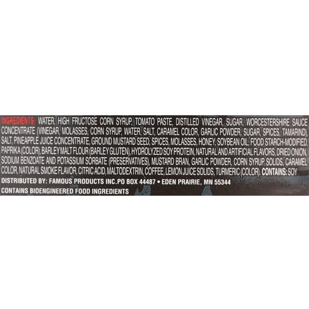 (4 Pack) Devil'S Spit BBQ Sauce, 19 Oz