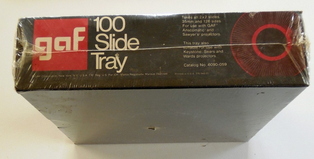VTG NEW SEALED GAF 100 Slide Tray 6090-059