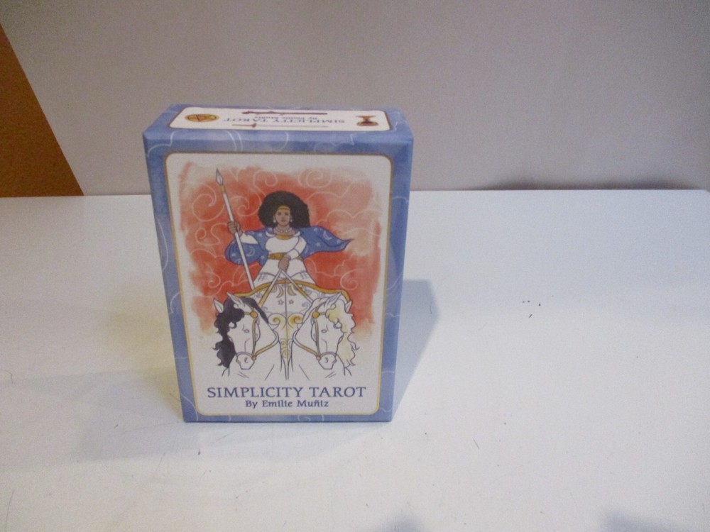 Simplicity Tarot Card Deck by Emilie Muniz Complete and VG+