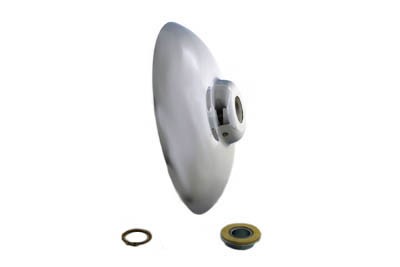 Chrome Front Hub Cap Kit for Harley-Davidson