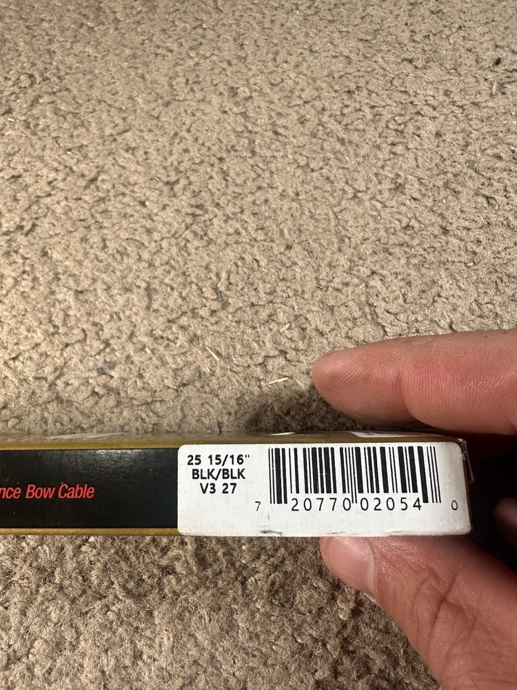 Zebra Trophy String/Cable Black V3 27 25 15/16"