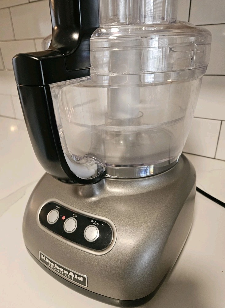 KitchenAid Architect 7-Cup Food Processor COMPLETE SET w/ Storage Case - Tested