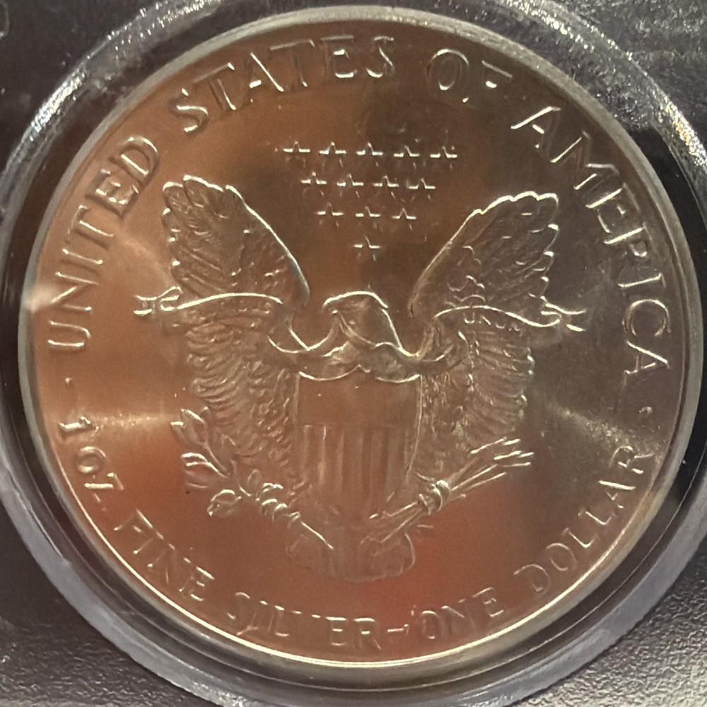 1986 American Silver Eagle 1 Oz PCGS MS 69 022235