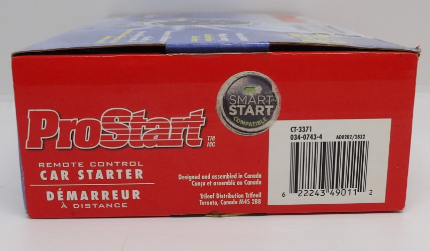 ProStart 2 in 1 Remote starter Keyless Entry New in box