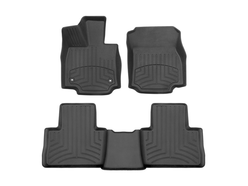 WeatherTech FloorLiner HP for 2019-2025 Toyota RAV4 - 1st & 2nd Row, Black