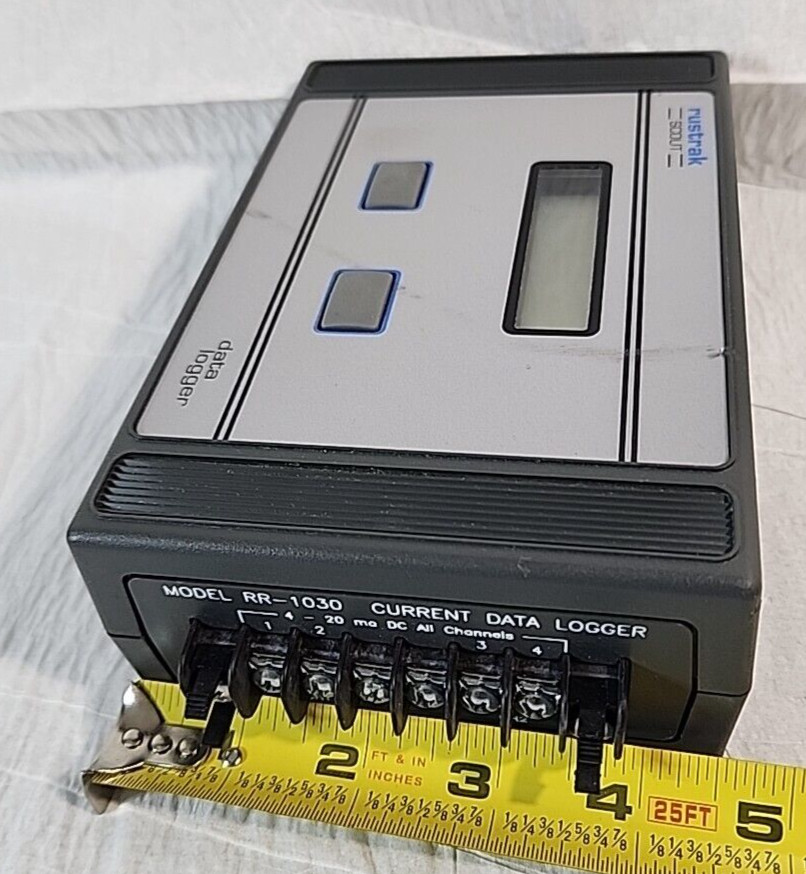 Rustrak Scout RR-1030 Current Thermocouple Data Logger