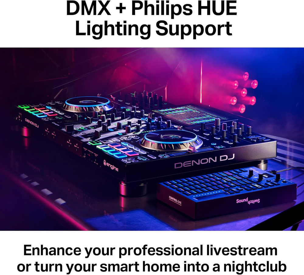 Control One - Professional DMX DJ Lighting Controller with 3 Months Software Ac