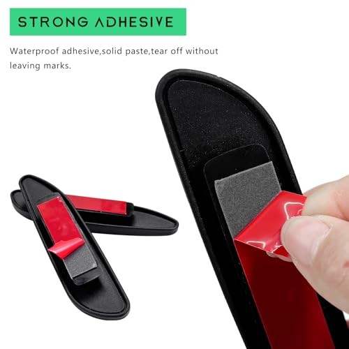 CS Blind Spot Car Mirror, Rectangular HD Glass Wide Angle Rearview Mirror 4P