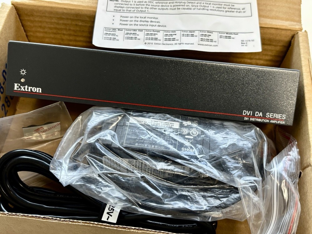 Extron DVI DA Series DVI Distribution Amplifier