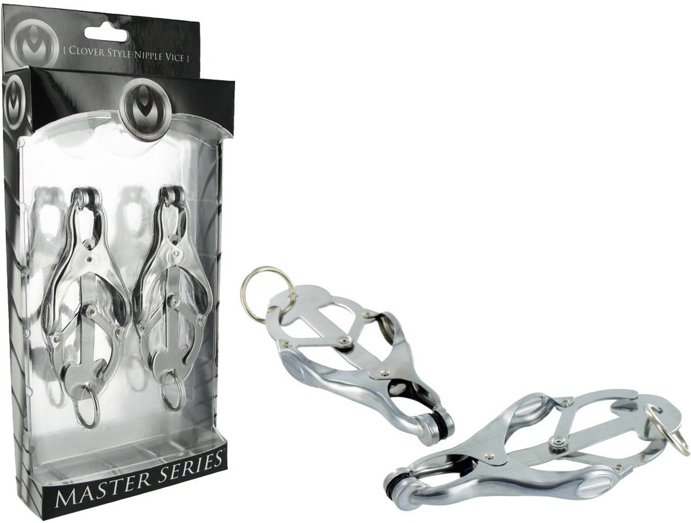 Ringed Monarch Clover Style Nipple Vice Clamps