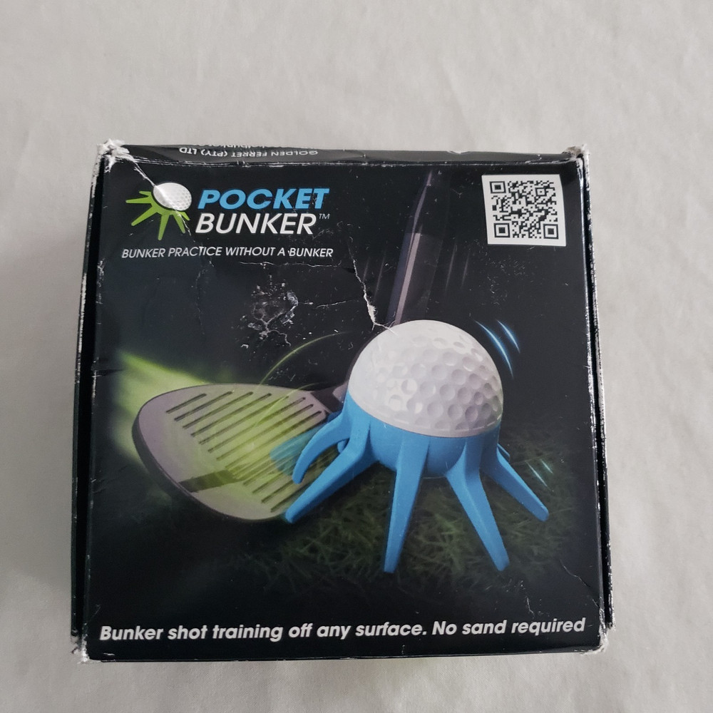 3 pack -Pocket Bunker Shots off Grass with This Training Aid w box